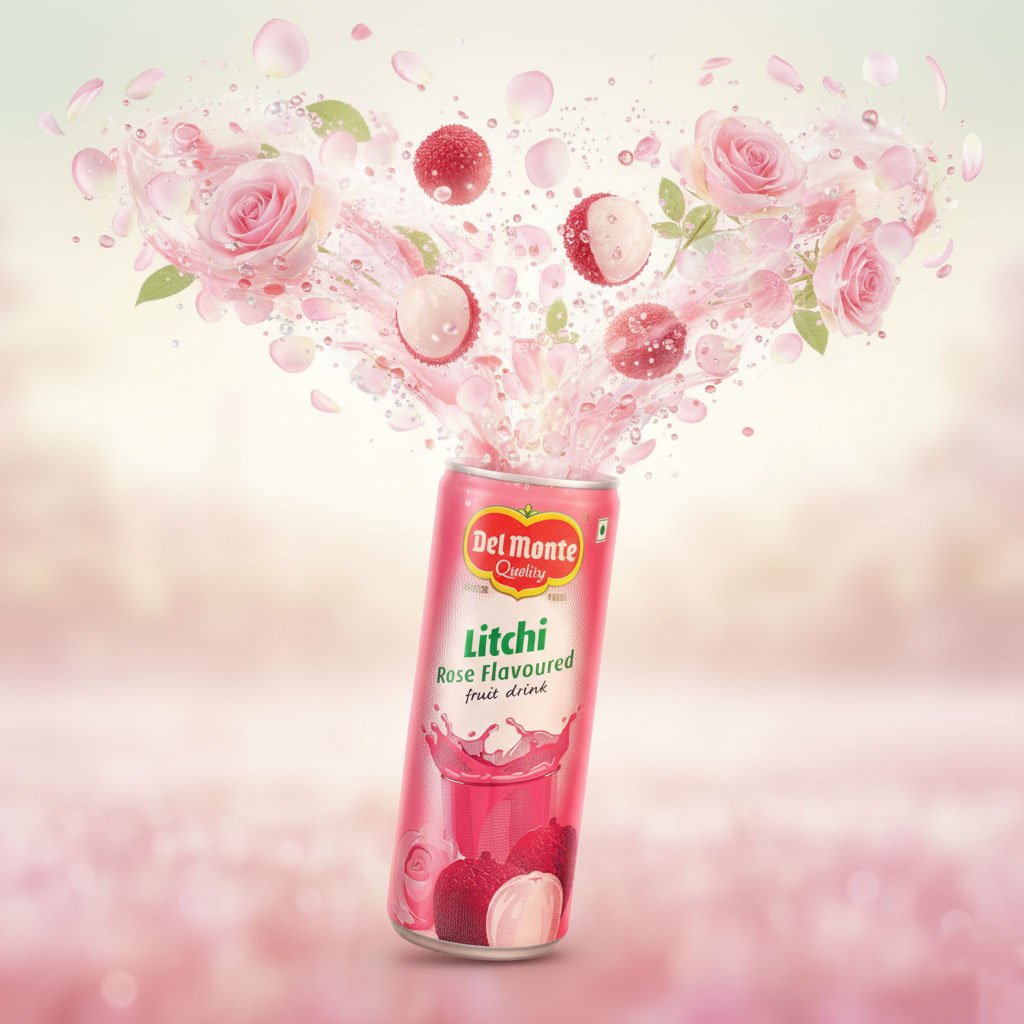 Del Monte Litchi Rose 240ml